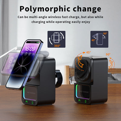 5 in 1 Bluetooth Speaker and Charging Dock