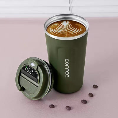 Simple Wind 304 Stainless Steel Insulated Cup with Intelligent Temperature Display