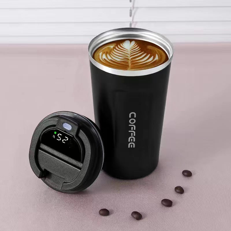 Simple Wind 304 Stainless Steel Insulated Cup with Intelligent Temperature Display