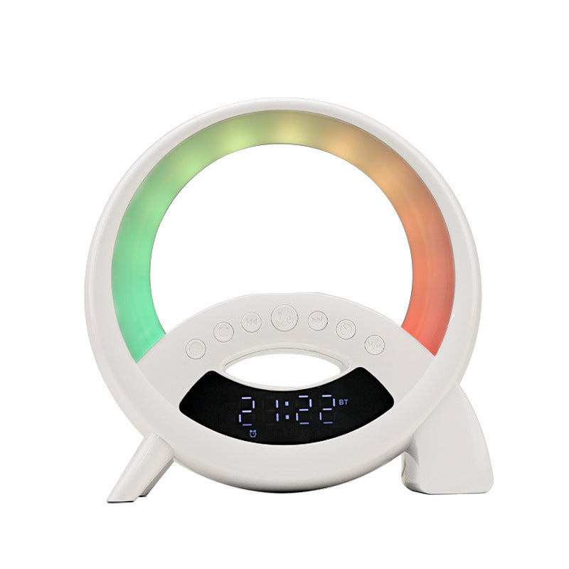 Night Lamp with LED Clock Display, and Charging Dock